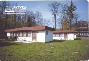 Die Bungalows wichen 2002 dem Waldparkplatz