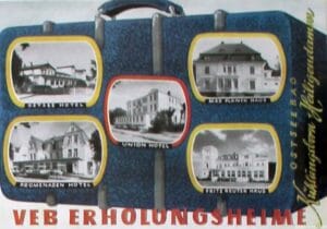 Das Sanatorium kam 1948 unter Obhut des FDGB