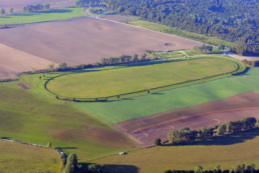 Pferderennbahn Bad Doberan-Heiligendamm Luftbild