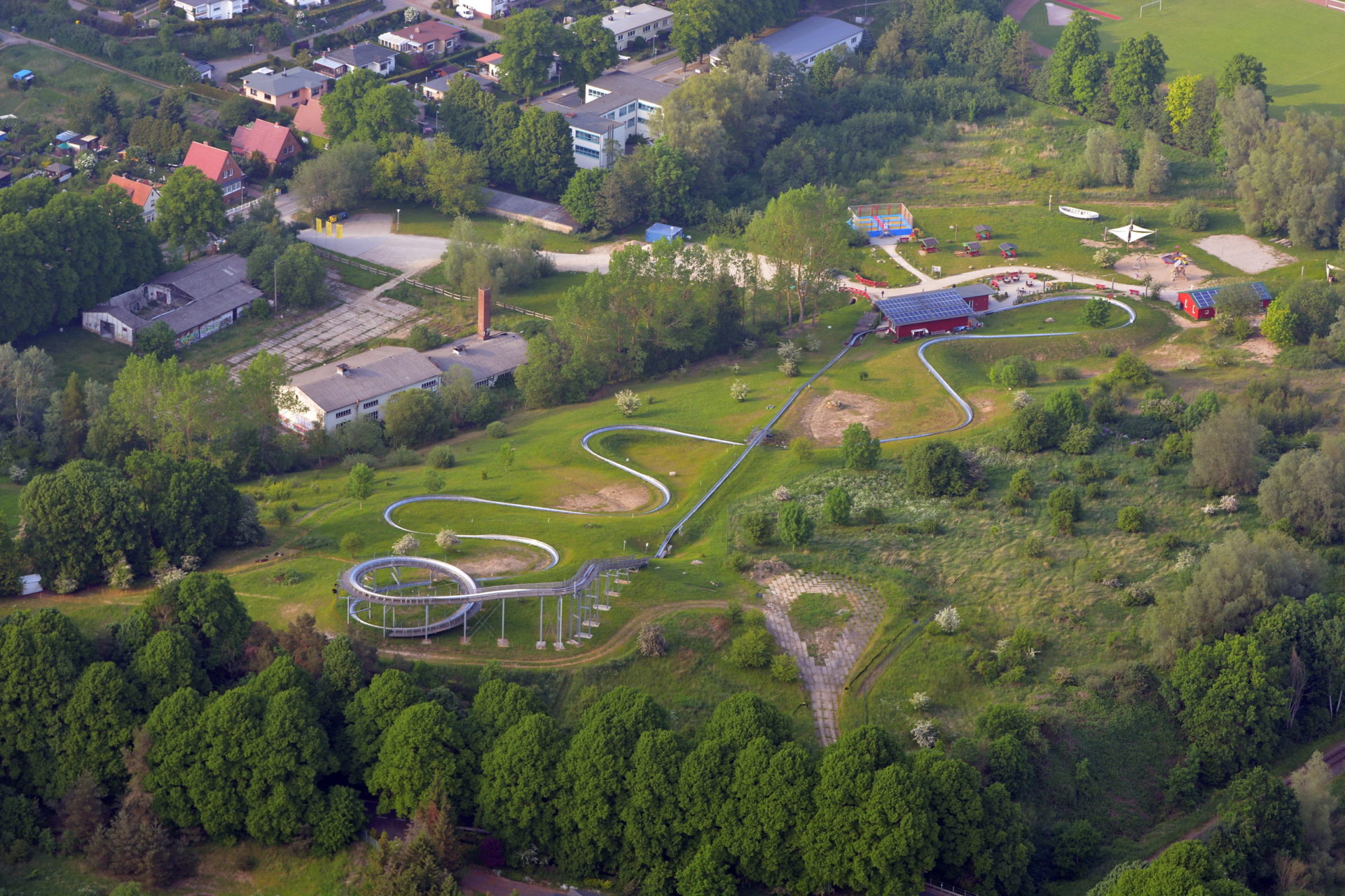 Luftbild Sommerrodelbahn Bad Doberan