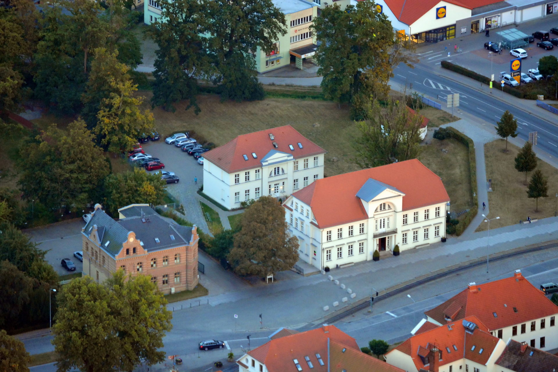 Luftbild Hotel Prinzenpalais Bad Doberan