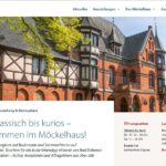 Stadt- und Bädermuseum Möckelhaus jetzt mit eigener Webseite.