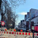 Straße Am Kamp gesperrt